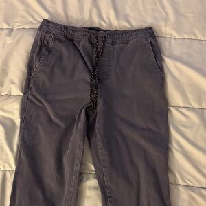 RSQ Men's Charcoal Joggers